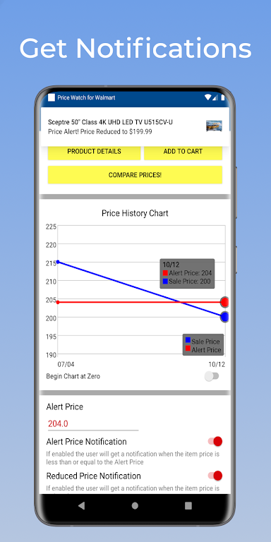 Price Tracker for Walmart  Screenshot 3