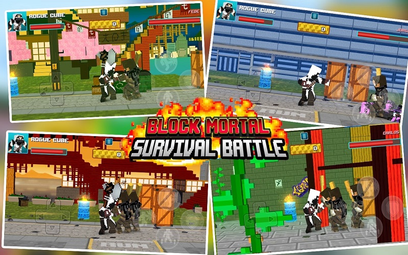 Block Mortal Survival Battle  Screenshot 2