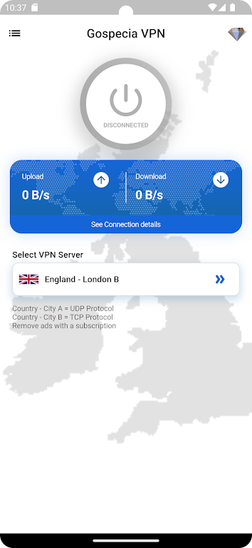 Gospecia VPN  Screenshot 4