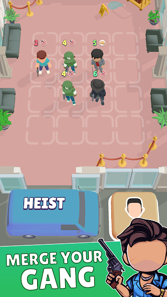 Merge Gangster Heist vs Police Mod  Screenshot 1