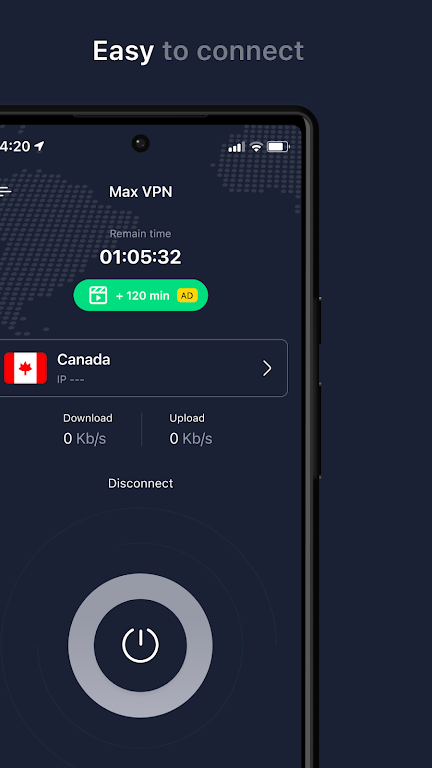 Max VPN Proxy  Screenshot 1