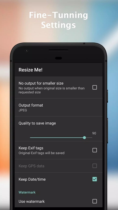 Resize Me! Pro  Screenshot 2