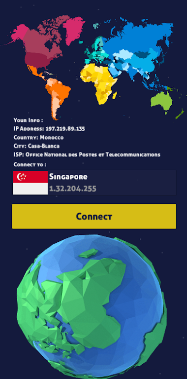 VPN Singapore - IP for SGP  Screenshot 2