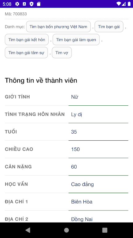 Ehenho.vn tìm bạn bốn phương  Screenshot 3