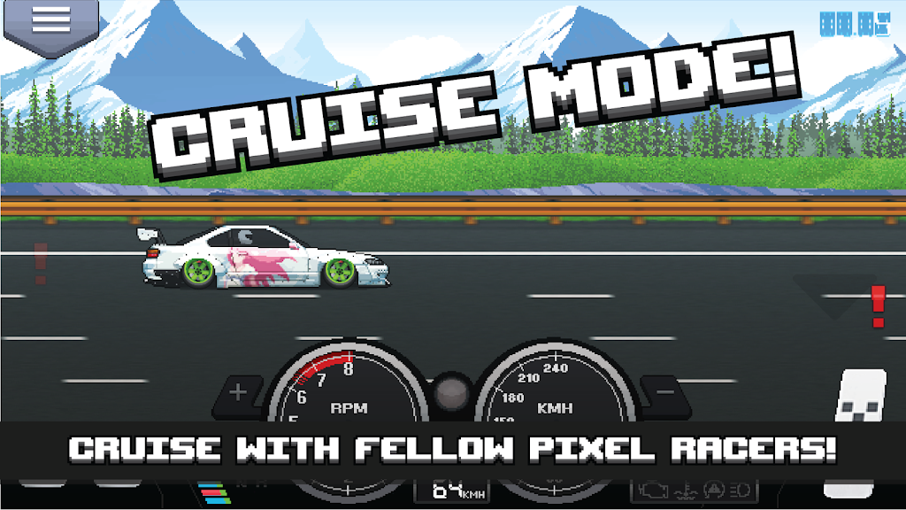 Pixel Car Racer  Screenshot 4