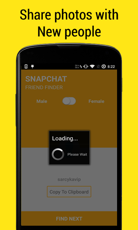 Friend finder for Snapchat  Screenshot 2