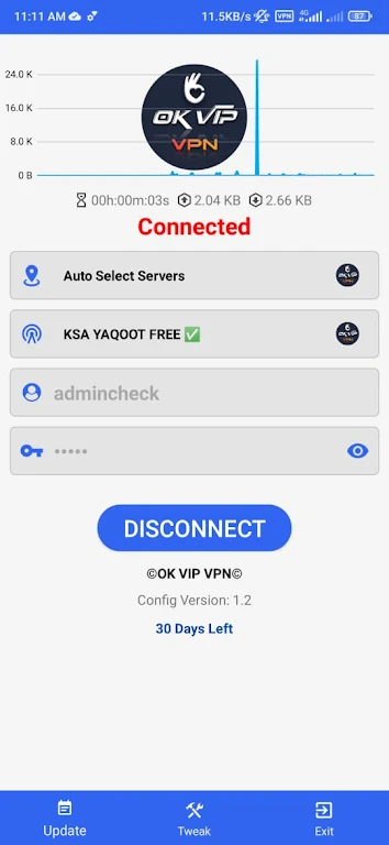 OK VIP VPN  Screenshot 3