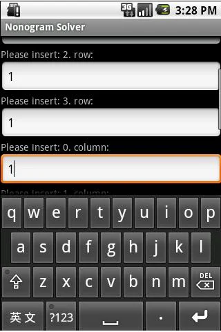 Nonogram Solver  Screenshot 2