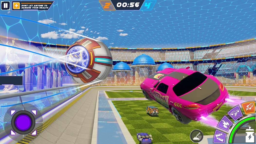 Rocket Car: Car Ball Games Mod  Screenshot 2