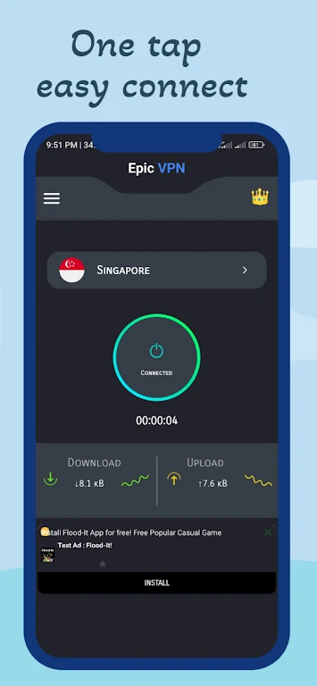 Epic VPN -  Fast & Secure VPN  Screenshot 1