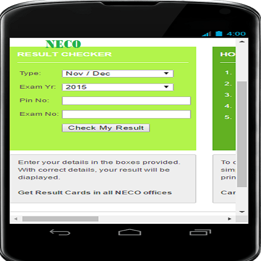 NECO Result Checker  Screenshot 4