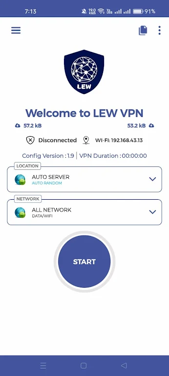 LEW VPN  Screenshot 1