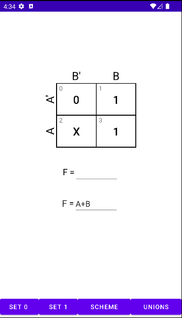 Kmap Solver  Screenshot 2