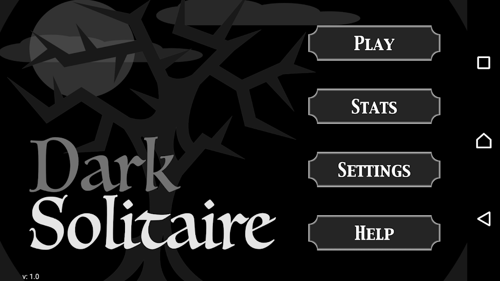 Dark Solitaire  Screenshot 1