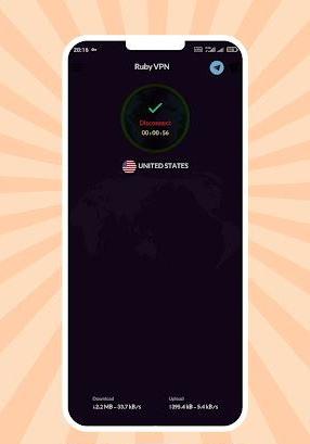 Ruby VPN | safe | High Quality  Screenshot 2