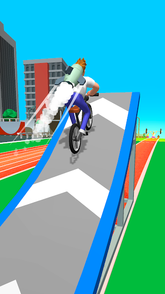 Bike Hop: Crazy BMX Bike Jump Mod  Screenshot 1