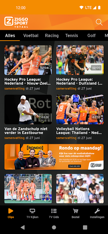 Ziggo Sport Totaal  Screenshot 1