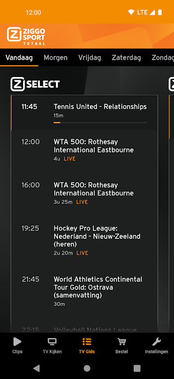 Ziggo Sport Totaal  Screenshot 2