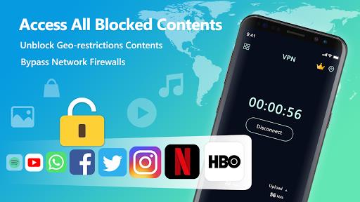 VPN Free - Unlimited Proxy & Fast Unblock Master  Screenshot 2