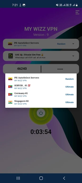 my wizz vpn  Screenshot 1