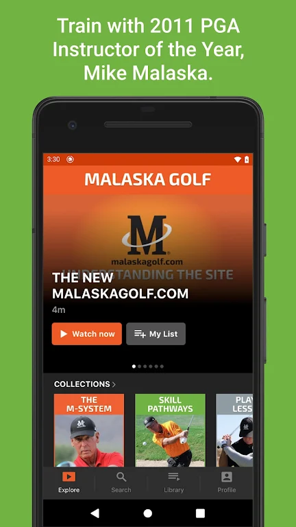 Malaska Golf  Screenshot 2