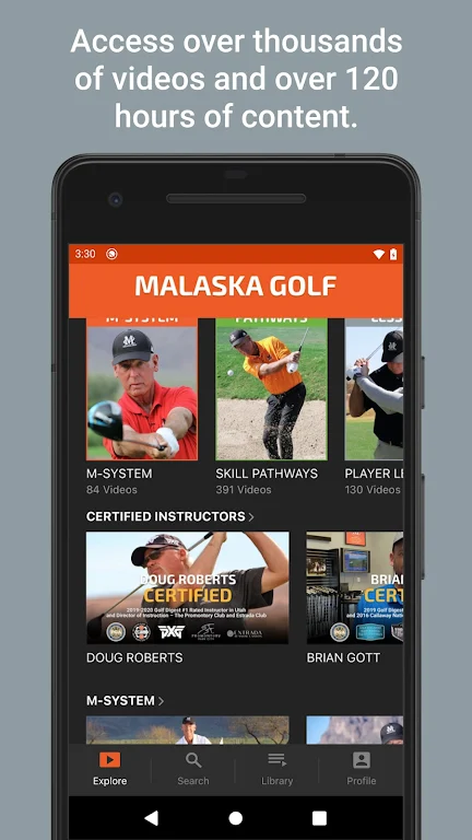 Malaska Golf  Screenshot 3