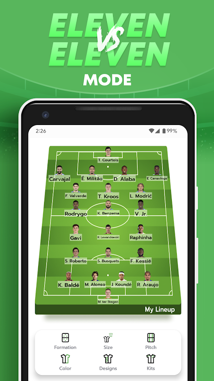 My Lineup: Lineup Builder  Screenshot 4