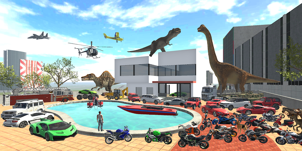 Indian Bikes Driving 3D Game Mod  Screenshot 1