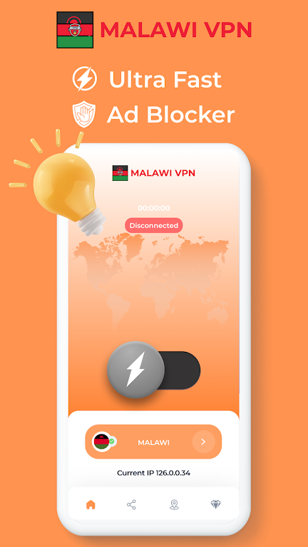 Malawi VPN - Private Proxy  Screenshot 2