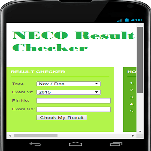 NECO Result Checker  Screenshot 1