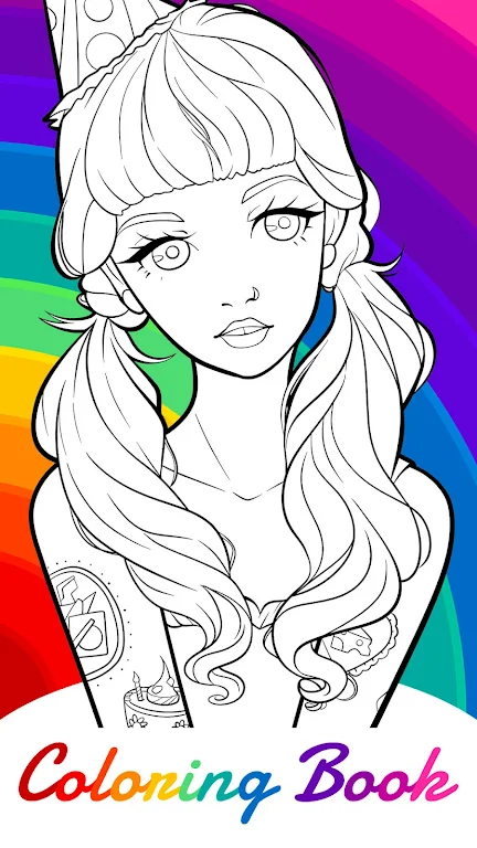 Melanie Martinez Coloring Book  Screenshot 3