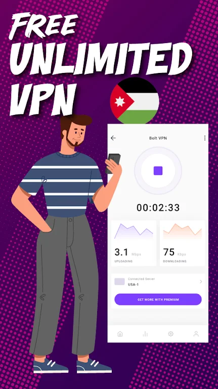 Jordan VPN 2023  Screenshot 1