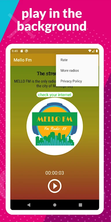 Mello Fm Jamaica: Live Radio  Screenshot 3