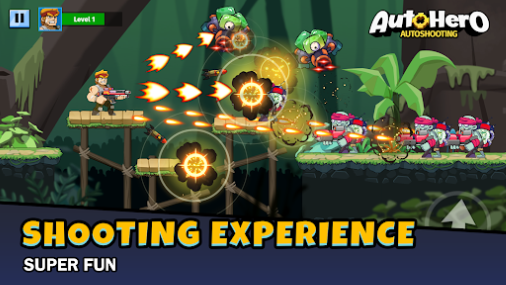 Auto Hero: Auto-shooting game Mod  Screenshot 1