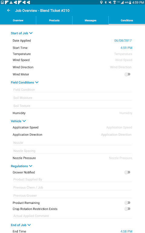 Agvance SKY Job Manager  Screenshot 4