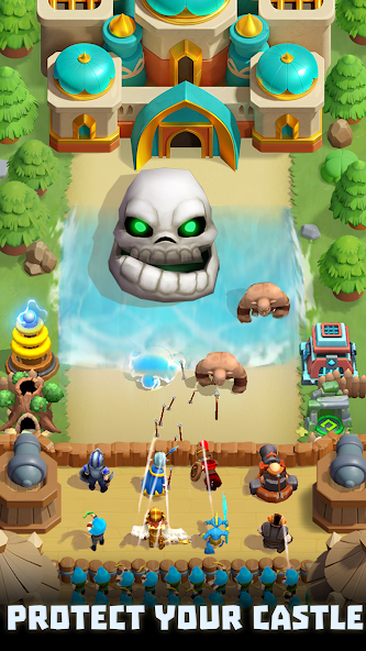 Wild Castle: Tower Defense TD Mod  Screenshot 1