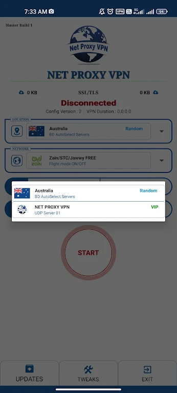 Net Proxy VPN  Screenshot 2