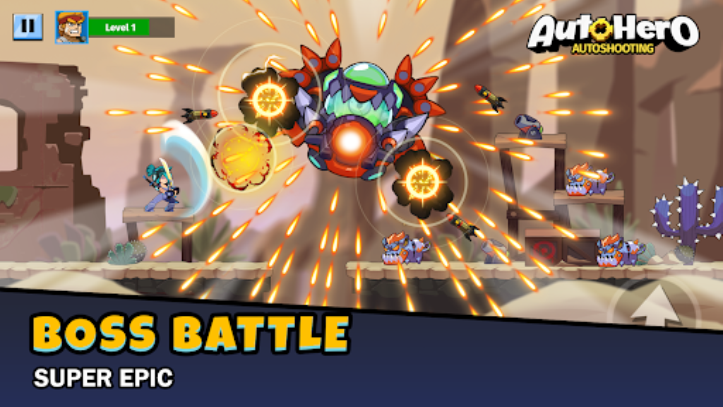 Auto Hero: Auto-shooting game Mod  Screenshot 3