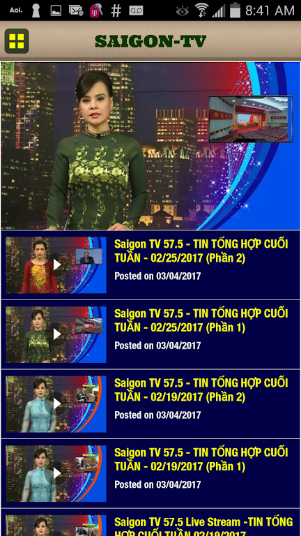 SAIGON TV 57.5  Screenshot 3