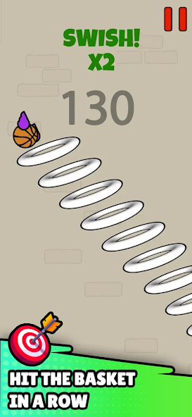 Flappy Dunk Mod  Screenshot 2