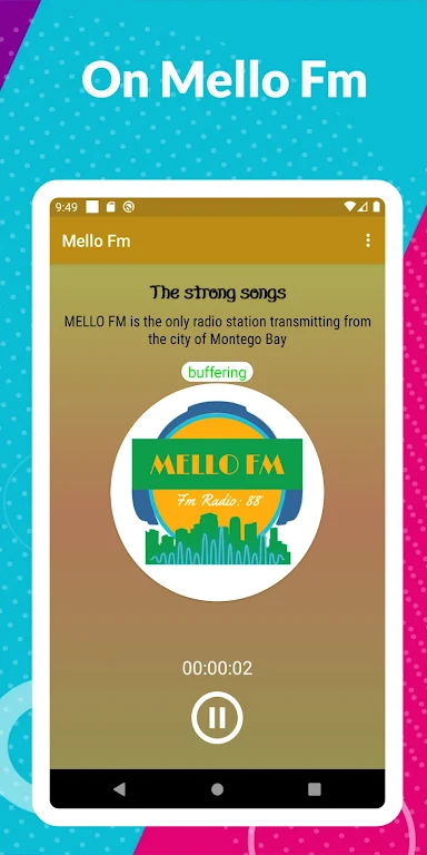 Mello Fm Jamaica: Live Radio  Screenshot 2