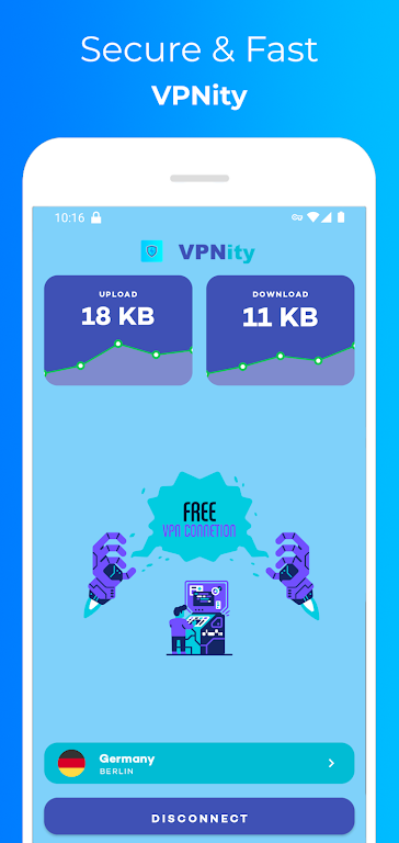 VPNity - Fast VPN  Screenshot 1