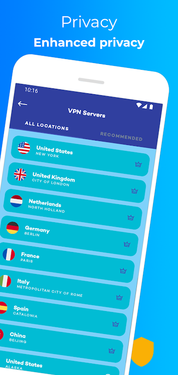 VPNity - Fast VPN  Screenshot 3