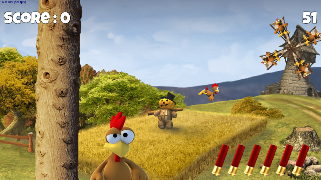 Moorhuhn - Crazy Chicken Remake Mod  Screenshot 2