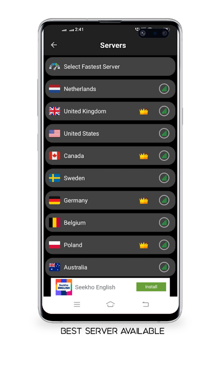 Zero Vpn : Faster Vpn  Screenshot 3