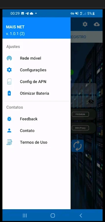 MAIS NET VPN  Screenshot 3