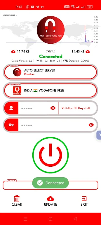 MEGNET BD V2RAY VPN  Screenshot 2