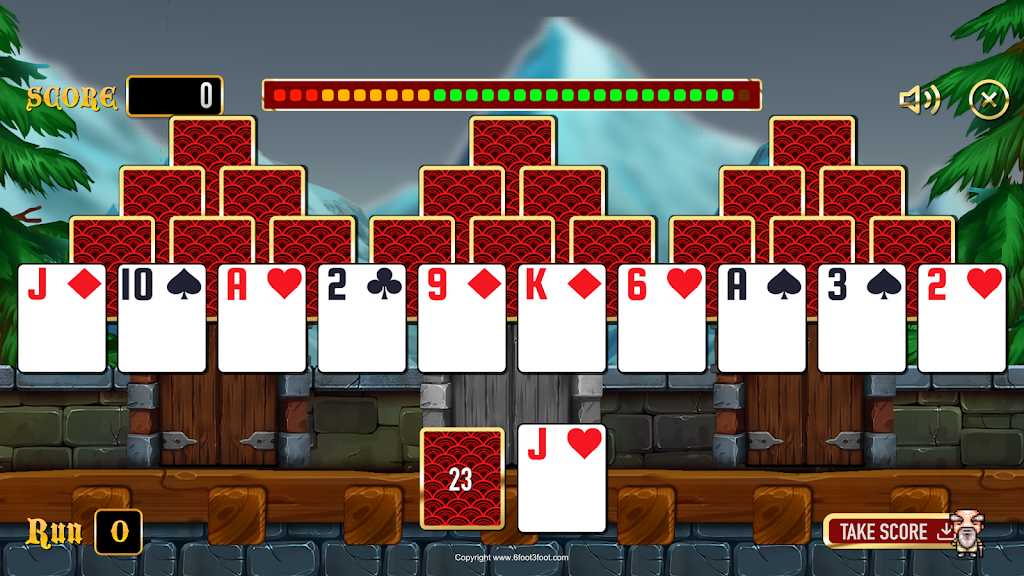 Tri Towers Solitaire  Screenshot 1