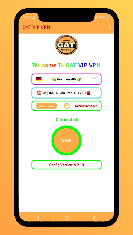 CAT VIP VPN - Super Fast Net  Screenshot 4