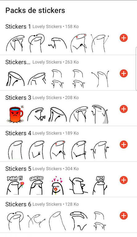 Stickers Flork - WASticker  Screenshot 1